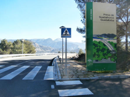 Coronación presa Guadalhorce-Guadalteba (Málaga)