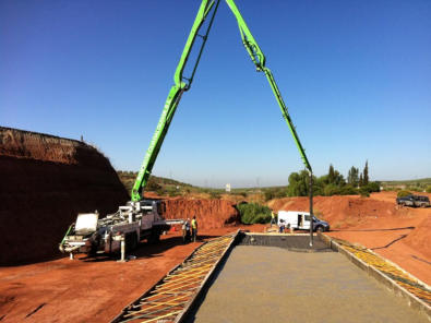 Obra Fábrica Autovía del sur A-4. Carboneros (Jaén). Relleno