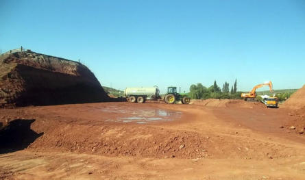 Obra Fábrica Autovía del sur A-4. Carboneros (Jaén). Zahorras