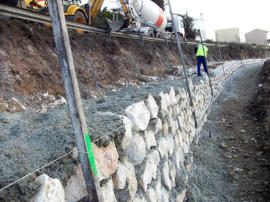 Ctra. La Esperanza, Loja (Granada). En obras